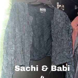 Sachi & Babi crop cardigan